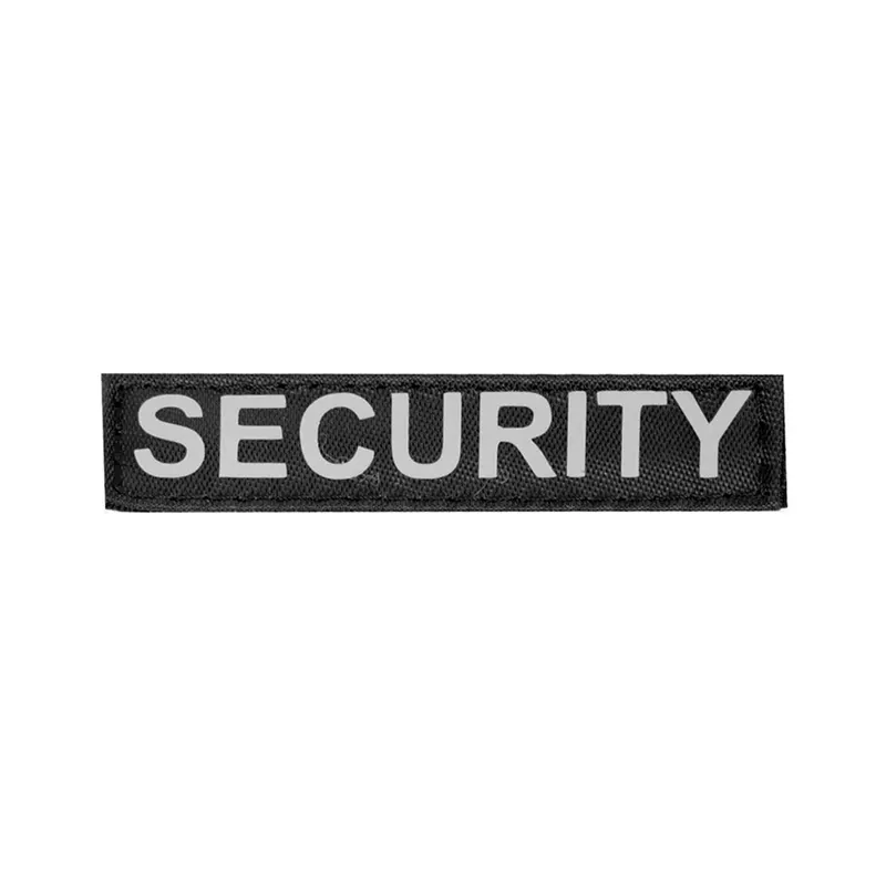Змінний надпис "Dog Extreme" "SECURITY" малий для шлеї "POLICE" 1-2, чорний