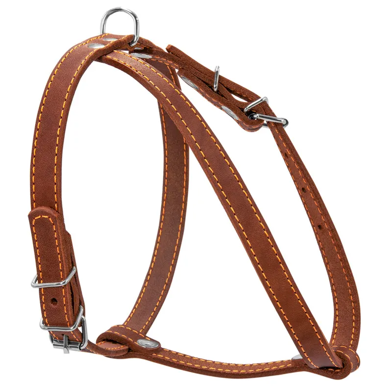 Шлея "CoLLaR" одинарна для малих порід собак, коричневий