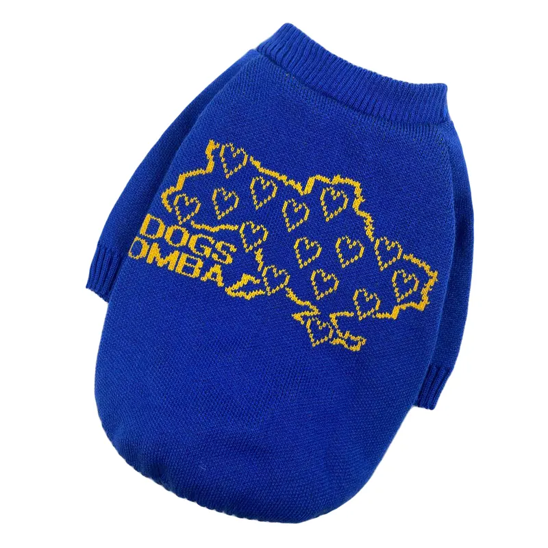 Светр в'язаний Україна синьо жовтий