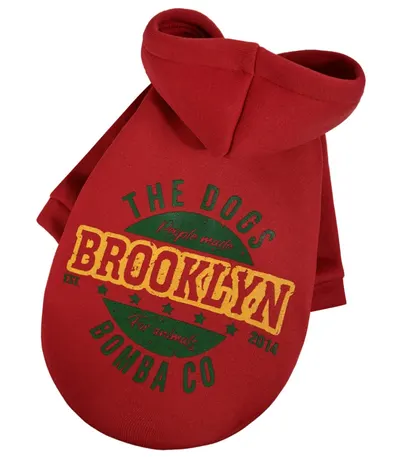 Толстовка Brooklyn червона