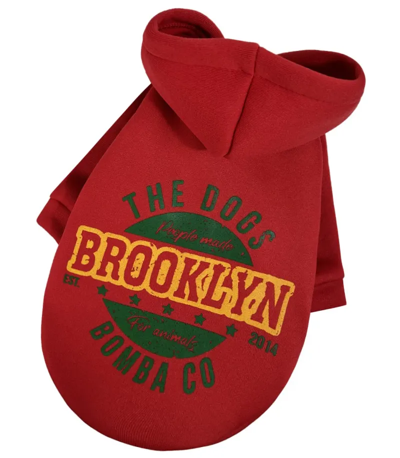 Толстовка Brooklyn червона