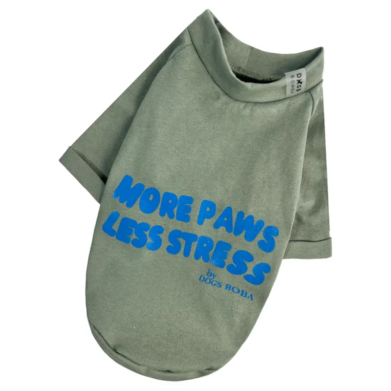 Футболка Less Stress м'ята
