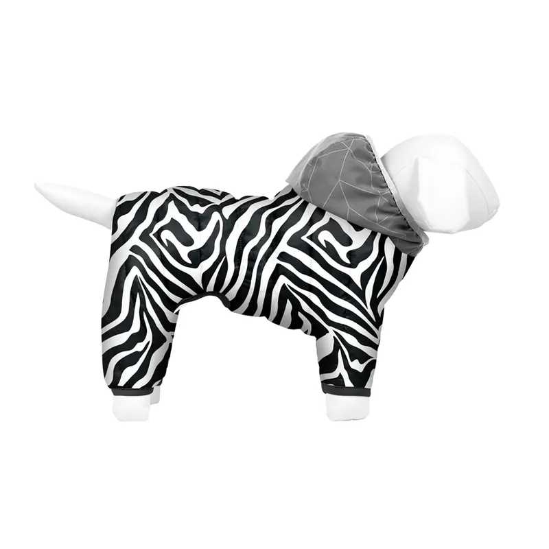 Комбінезон для собак WAUDOG Clothes малюнок "Зебра"