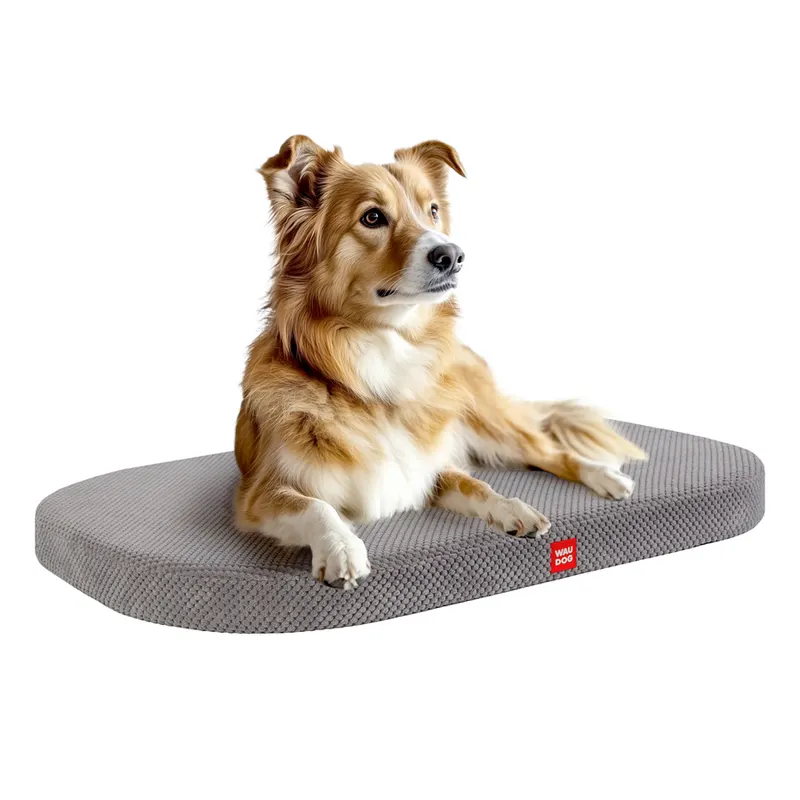 Лежанка для собак WAUDOG Relax, Доріс велюр, зі знімним чохлом, сірий