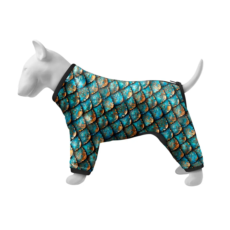 Вітровка для собак WAUDOG Clothes, малюнок "Луска"
