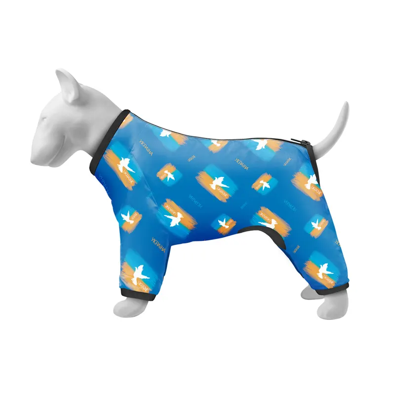 Вітровка для собак WAUDOG Clothes, малюнок "Прапор"