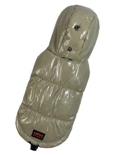 Жилет лакований беж