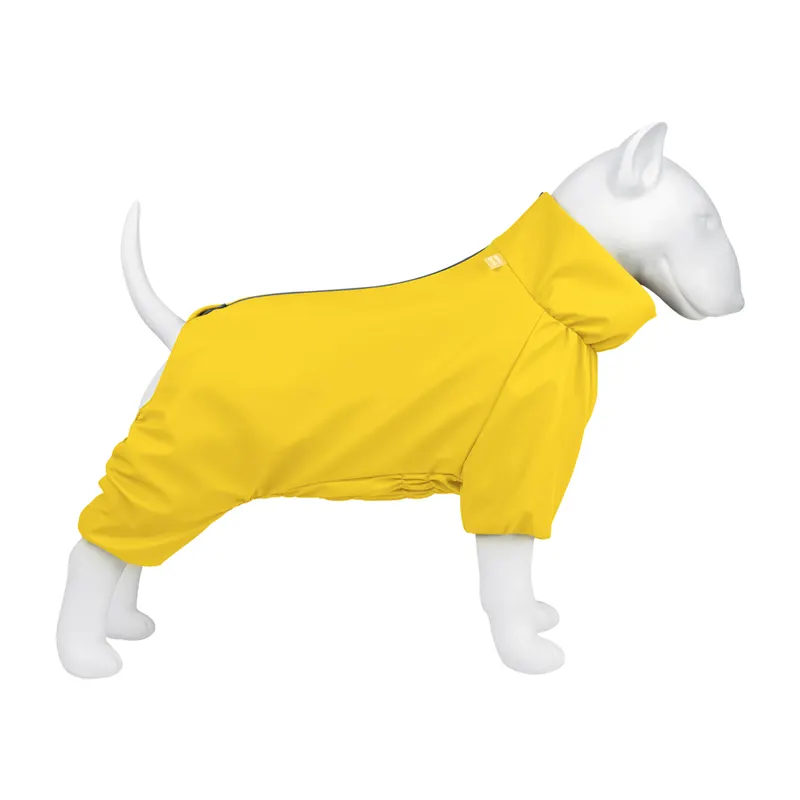 Дощовик для собак WAUDOG Clothes, водонепроникний, жовтий