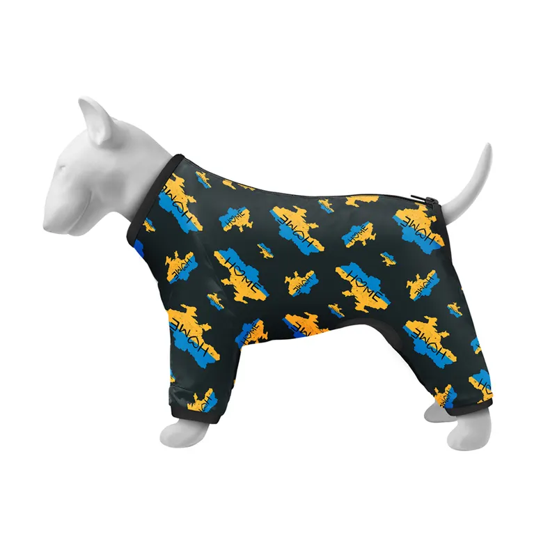 Вітровка для собак WAUDOG Clothes, малюнок "Дім"