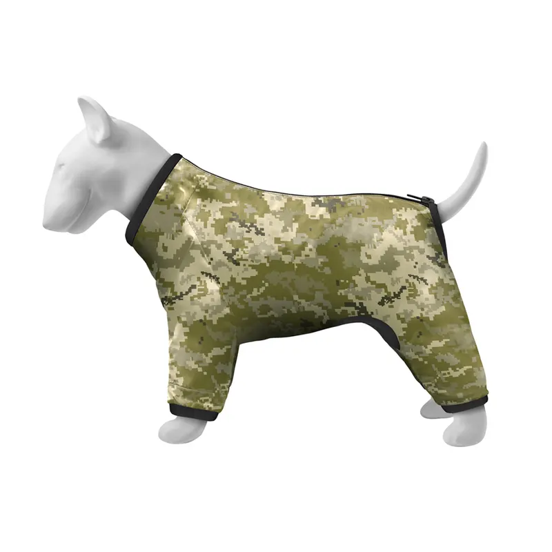 Вітровка для собак WAUDOG Clothes, малюнок "Мілітарі"