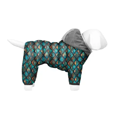 Комбінезон для собак WAUDOG Clothes малюнок "Луска"