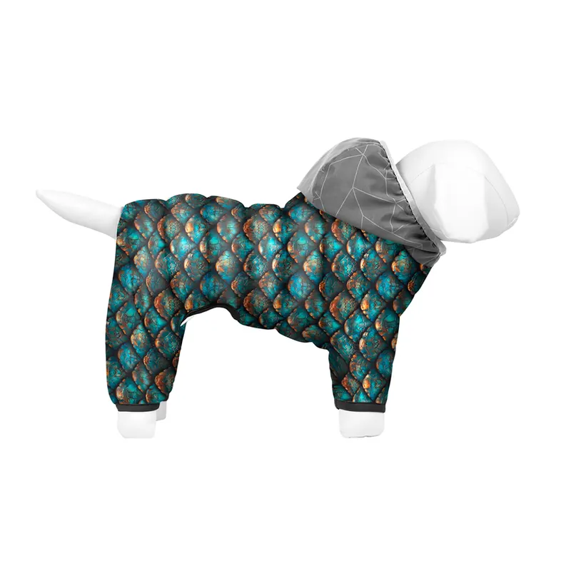 Комбінезон для собак WAUDOG Clothes малюнок "Луска"