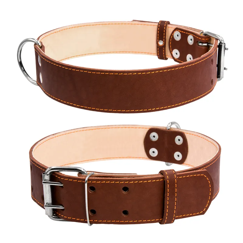 Нашийник "CoLLaR" подвійний, коричневий
